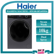 Haier 10kg Inverter Front Load Washer HW100-BP14959S6 Mesin Basuh with Anti-Bacterial Treatment