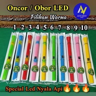 PROMO IDUL FITRI!!! Oncor Obor LED Karnaval Pawai Takbiran model nyala seperti Api Berkobar dan bisa