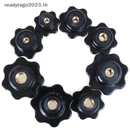 [RD] M5/M6/M8/M10/M12 Female Thread Seven Star Shaped Head Clamping Nuts Knob [Ready Stock]