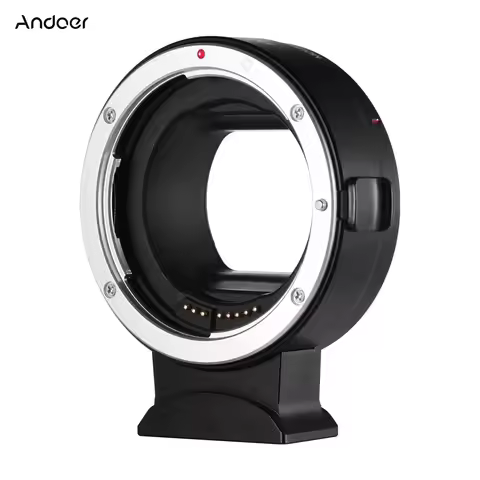 Andoer EF-EOSR AF Camera Lens Adapter Ring EXIF Information for Canon EF EF-S Lens to Canon EOS R RF