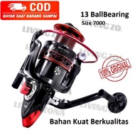GOLD SHARKING LK7000 LK5000 LK2000 Series Reel Pancing Spinning Fishing 5.2:1 / 4.7:1 Ball Bearing 1