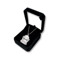 Necklace - Worldwide X Daze Planet Necklace Silver Mental