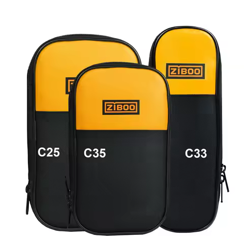 ZIBOO C25 C33 C35 Clamp Meter Soft Case/Zipper Carry Soft Case;FC25 UT-B01 Original Canvas Multimete