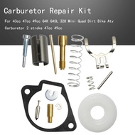 Carburetor Repair Kit For 43cc 47cc 49cc G4K G45L 328 Mini Quad Dirt Bike Atv Carburetor 2 stroke 47