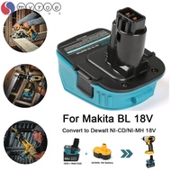 MYROE Li-ion Battery Adapter Portable Replace Power Source MAK1820 for Makita BL 18V Convert to Dewalt NI-CD/NI-MH 18V