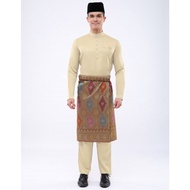 Jakel Baju Melayu Avante By Awal Ashaari Cekak Musang Modern Fit Free Button Baju Melayu &amp; Sampin