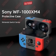 Sony WF-1000XM4, WF-1000XM5 Case, Nintendo Switch Series (Full Cover Protect Casing For WF1000XM4 XM4 WF1000XM5 XM5)