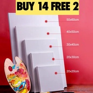 Stretched Canvas Board Frame / kanvas lukis / drawing canvas / Lukisan kanvas / Canvas Board | Acryl