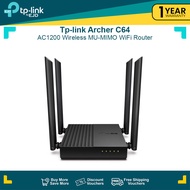 tp-link Archer C64 AC1200 Wireless MU-MIMO WiFi Router | Router | Wireless WiFi Router | WiFi Router