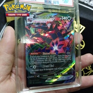 Thẻ Pokémon red Vmax Eternatus 117 189 truyền thuyết cơ giới bóng tối Gigantamax tặng kèm bọc Top lo