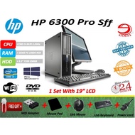 DESKTOP HP Compaq 6300 Pro Sff Intel core i5-3470 3.2GHz 3rd-Gen /4GB DDR3 RAM / 250GB HDD/ Win10 pr