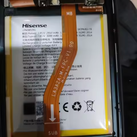 LPN385291 2910mAh 3.85V Battery For Hisense TOUCH ebook reader mobile phone battery