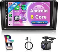 6G + 128G 8 Core Android Car Radio for Mercedes Benz ML GL W164 ML350 ML500 GL320 X164 ML280 9 Inch 