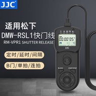 JJC Suitable for Panasonic Camera DMW-RSL1 Shutter Release S5II S5M2 GH7 GH6 GX8 G10 G7 S1 S1R S1H G