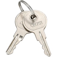 CH751 751CH Key Compatible with RV Campers, T-Handles, Side Boxes, Storage Lockers, Boats, Display C