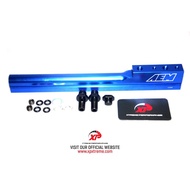 ORIGINAL READY STOCK FUEL RAIL HONDA CIVIC EG,EK ENGINE D15/D16 AEM BLUE