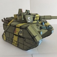 Papercraft tank Leader Ratss M1 60 scale pattern sheet (2OP-G50)