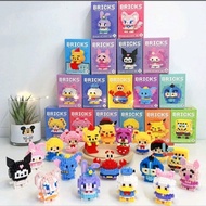 Lego Nano Bricks Block | Cartoon Sanrio/ | Mini Size Small/ | Bricks Educational Building Blocks Toy