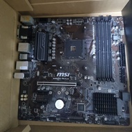 Used MSI B450M PRO VDH PLUS motherboard. MSI B450M PRO VDH PLUS Mainboard