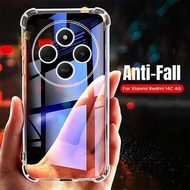Poco C75/Redmi 14C Model Clear Tpu Case Shockproof Camera Cover Xiaomi Redmi 14C