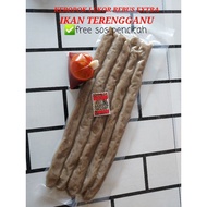 Keropok Lekor Asli Terengganu EXTRA IKAN CRISPY vacuum pack (Free sos pedas)