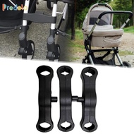 predolo 3Pcs Twin Stroller Connectors Sturdy Pram Twins Fits Umbrella Strollers