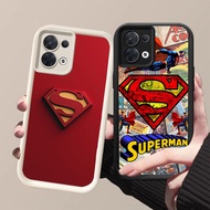 YZ-113 Superman logo Very beautiful Casing for OPPO Reno 8 F21 7 7Z 8Z F21S Pro Lite 5G