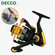 Decco Yumoshi EK4000 Professional Fishing Reel Fishing Sea Rod Set Spinning Reel Casting Rod