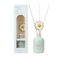 Mini Shop MINISO ก้านไม้หอม ก้านหอม ก้านไม้หอมอโรม่า ปรับอากาศ อโรมาเทอราพี Flower Series Reed Diffu