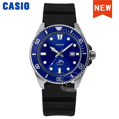 Casio men watch Diving watch top brand luxury set quartz 200m Waterproof watch men Sport military Wa