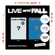 [POB / 2 SET] (PHOTOBOOK ver.) XDINARY HEROES [LIVE and FALL] 5th MINI ALBUM (14th Oct.2024)