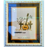 8r photo frame 10r (20x25) white gold carving frame home decor wall decoration