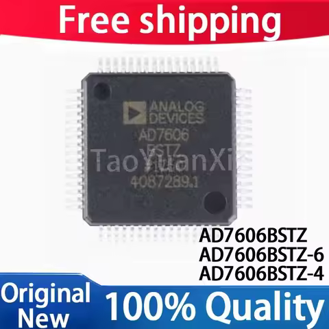 (1piece)New Original AD7606BSTZ AD7606 AD7606BSTZ-4 AD7606BSTZ-6 AD7606B LQFP chip