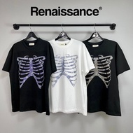 [NiL] RENAISSANCE Amoeba Skeleton Short Sleeve T