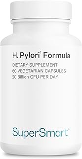 Supersmart - H. Pylori Fight Natural Treatment 20 Billion CFU Per Day - Lactobacillus Reuteri (Probi