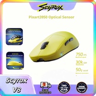 SCYROX V8 Wireless Mouse 30000DPI PAW3395  Dual Mode Connection Gaming Mouse