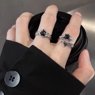 Dark Style Thorn Ring Men Women Niche Design Texture Feeling Couple Ring Feeling Open Ring Trendy RD