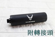 2館 iGUN 滅音管 光明會 附 轉接頭( 逆14牙逆12牙BELL M9A1 M1911 G17 滅音器消音管消音器