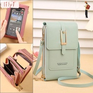 Lily Cell Phone Purse - PU Leather Wallet with 8 Color Options