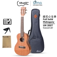 Uma Ukulele 26' Tenor Full Solid Mahogany Gloss UMA UK-20ST