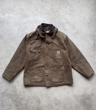 Vintage Carhartt Chore Jacket with Hood