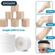 SPOSAFE 1 Roll self-adhesive Bandage kinesiology tape volleyball tape muscle tape knee tape kinesio 