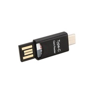 USB 2.0 Type-C 轉 microSD/TF卡 OTG讀卡器