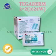 Tegaderm Film Dressing 2×2 1624W & 4×4 1626W