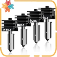 4Pack for Bamboo Lab P2S Hotend for H2S/H2D/P2S 3D Printer, Quick Swap Hardened Steel Nozzle Assembl