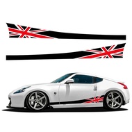 Car Side Stickers For Nissan Z-Cars 350Z 370Z Fairlady Z33 Z34 Tuning Accessories Vinyl Film Decals 