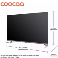 COOCAA-55S6G-PRO MAX UHD- DIGITAL TV ANDROID 10 55S6G PROMAX PRO MAX