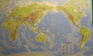 ((1世界地圖))英文版-76x110cm--Map of world
