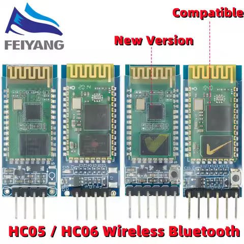 HC-05 HC-06 RF Wireless Bluetooth Transceiver Slave Module HC05 / HC06 RS232 / TTL to UART Converter