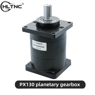 HLTNC PX130 Planetary Gearbox Gear Reducer 22mm Output Ratio 3:1 to 8:1 Gearbox for Nema 52 130mm St